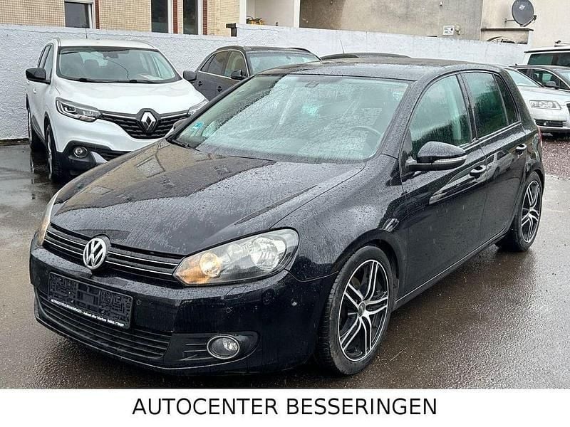 Schwarz Gebraucht 2010 VW Golf VI Limousine | 4.990 € - Bild 1/4