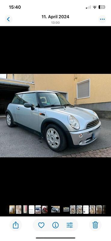Silber Gebraucht 2004 Mini Cooper Kleinwagen | 1.150 € (Superpreis) - Bild 1/4