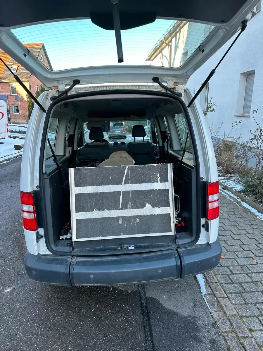 Gebraucht VW Caddy 102 PS (75 kW) 2014 Weiß Van / Kleinbus