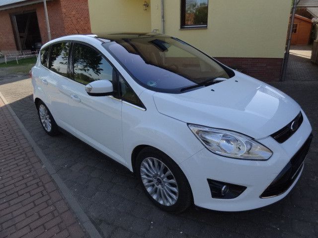 Gebraucht Ford C-MAX Titanium 140 PS (102 kW) 2013 Weiß Van / Kleinbus
