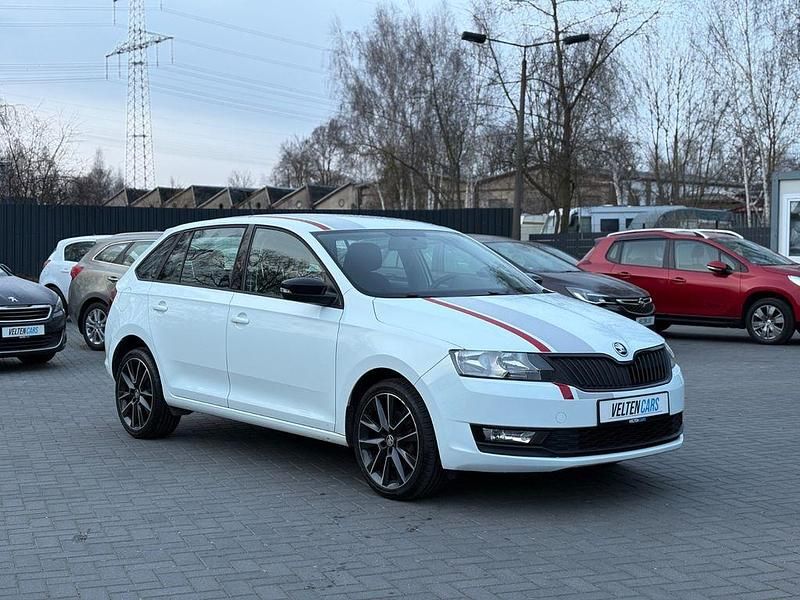 Gebraucht Skoda Rapid Active 110 PS (80 kW) 2018 Weiß Kleinwagen