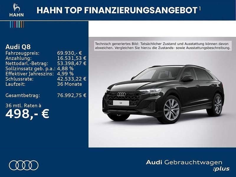 Gebraucht Audi Q8 Ambiente 231 PS (169 kW) 2025 Mythosschwarz metallic SUV
