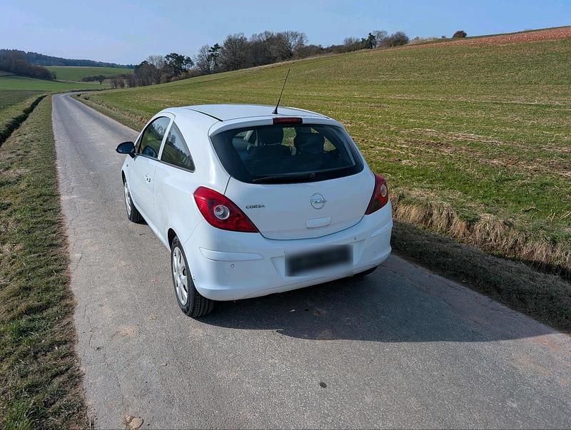 Gebraucht Opel Corsa 80 PS (58 kW) 2009 Weiß Kleinwagen