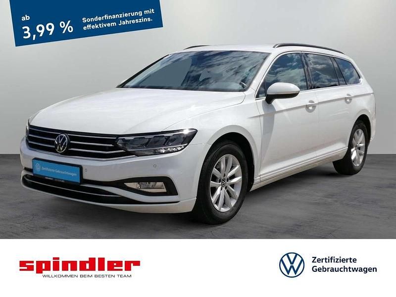 Pure white Gebraucht 2022 VW Passat Business Kombi | 20.680 € (Guter Preis) - Bild 1/3