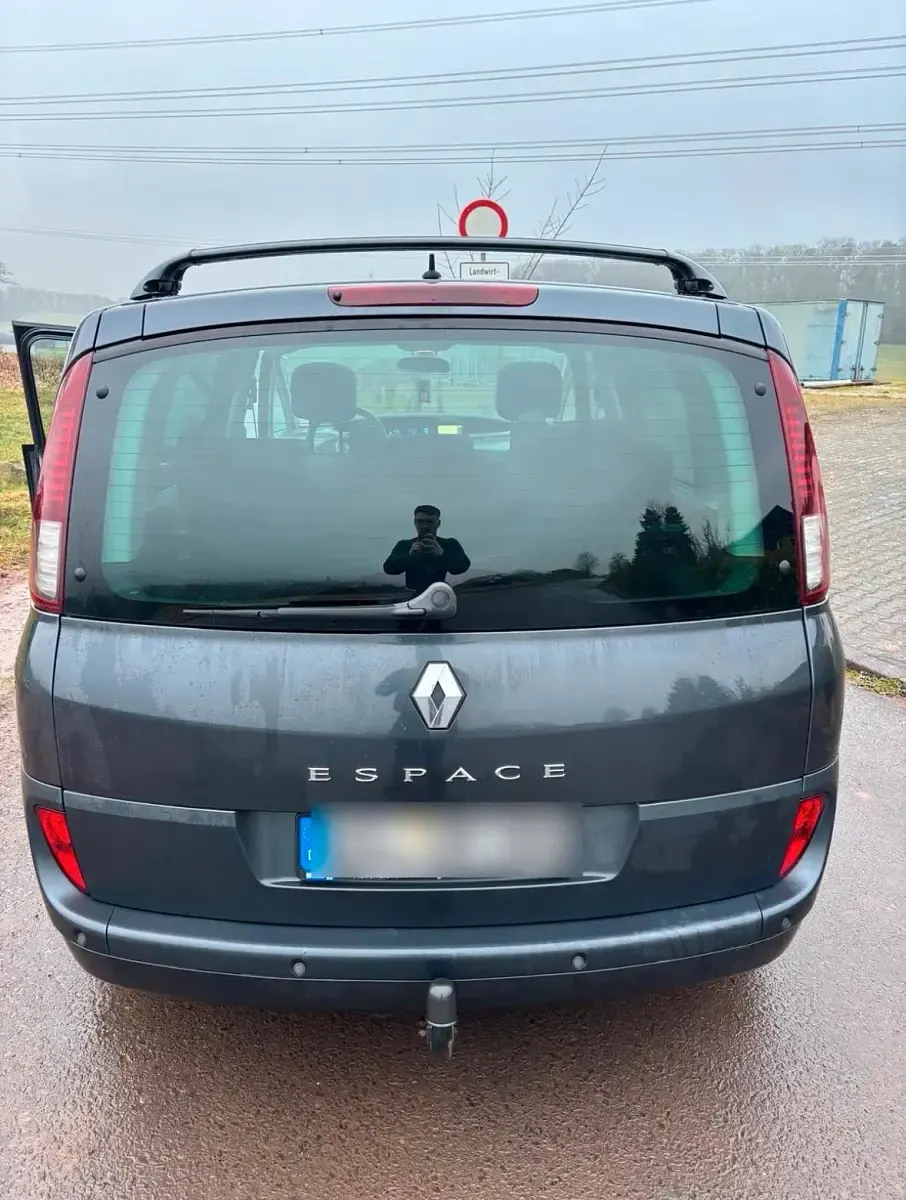 Gebraucht Renault Espace 150 PS (110 kW) 2011 Schwarz Van / Kleinbus