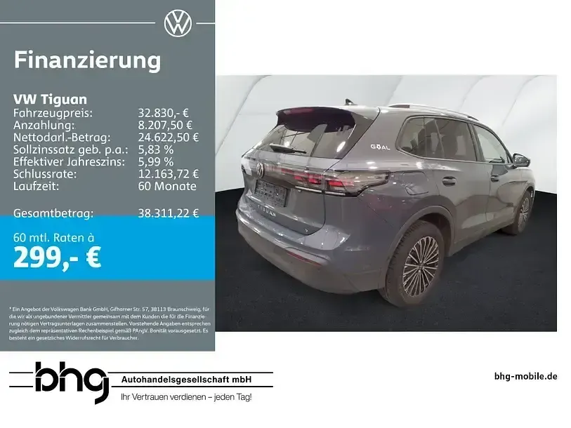 Gebraucht VW Tiguan Life 150 PS (110 kW) 2025 SUV