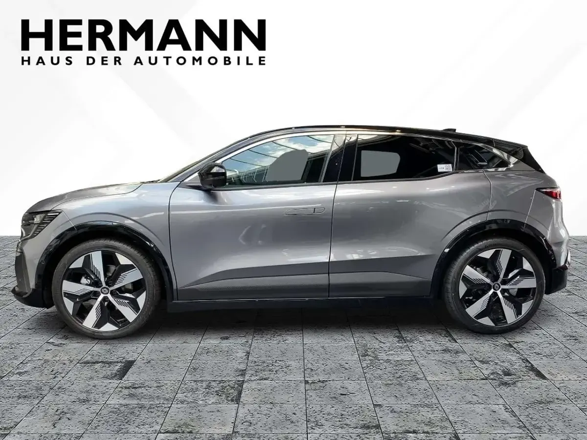Gebraucht Renault Megane E-Tech Komfort 160 kW (218 PS) 2025 Dolomitgrau, black pearlschw Limousine