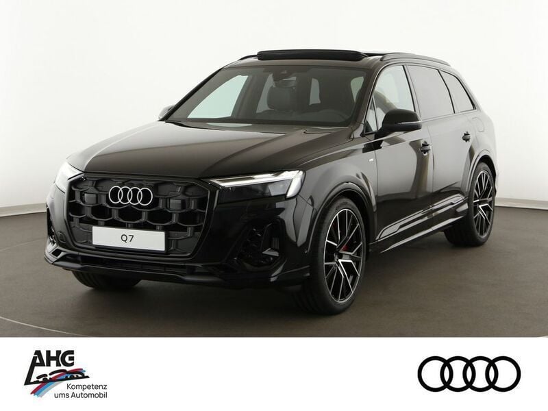 Mythosschwarz metallic Neu 2025 Audi Q7 S-Line SUV | 114.699 € - Bild 1/4