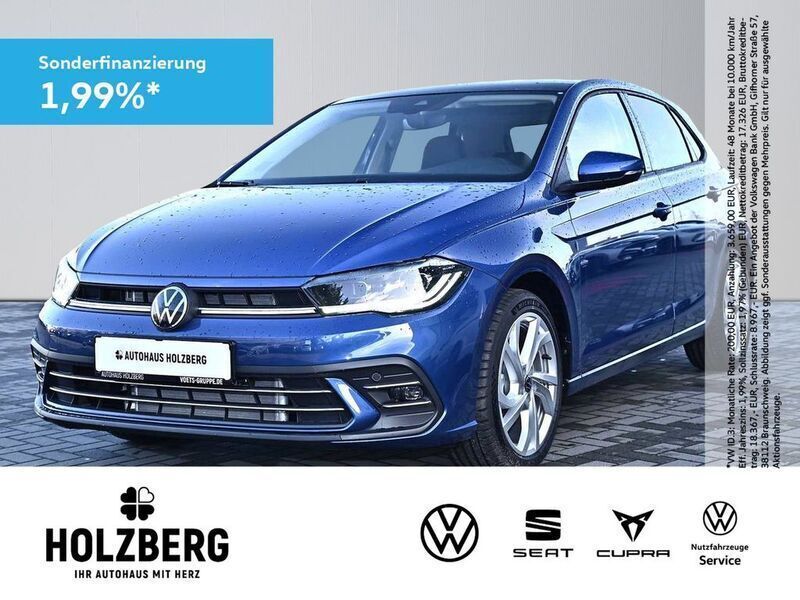 Reef blue metallic Neu 2025 VW Polo IQ Drive Kleinwagen | 29.970 € (Fairer Preis) - Bild 1/4