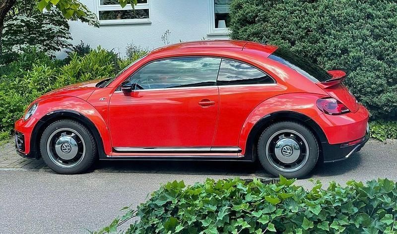 Rot Gebraucht 2015 VW Beetle Exclusive Coupé | 15.200 € (Fairer Preis) - Bild 1/4