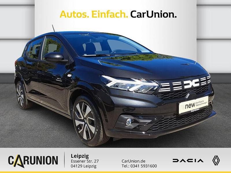 Neu Dacia Sandero Expression 91 PS (66 kW) 2025 Perlmuttschwarz metallic Limousine