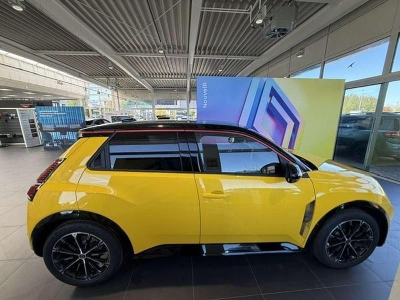 Neu Renault 5 E-Tech Iconic 77 kW (106 PS) 2026 Pop yellow + black pearlschwa Limousine