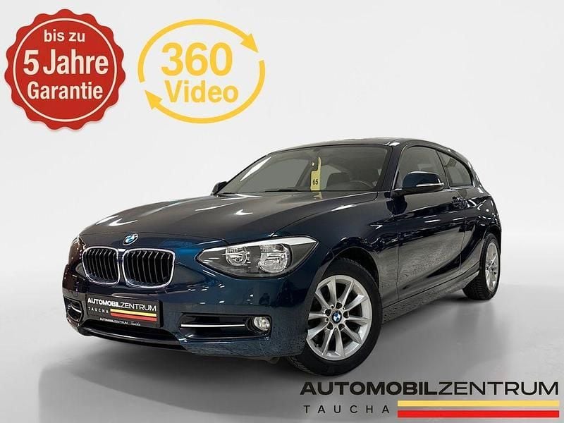 Blau Gebraucht 2014 BMW 118 Sport Line Kleinwagen | 14.990 € (Teuer) - Bild 1/4