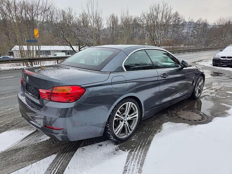 Gebraucht BMW 420 Sport Line 190 PS (139 kW) 2016 Mineralgraumetallic Cabrio