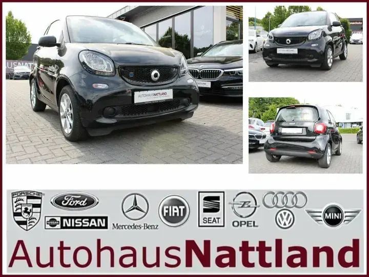 Schwarz Gebraucht 2017 Smart ForTwo Electric Drive Coupé | 6.490 € (Guter Preis) - Bild 1/4