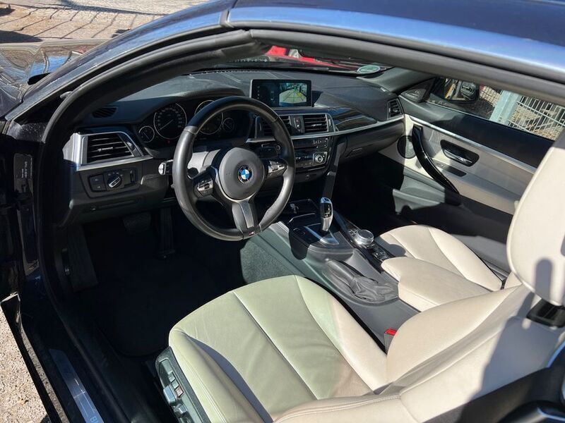 Gebraucht BMW 430 Cabriolet Luxury Line 252 PS (185 kW) 2017 Imperialblau brillanteffekt meta (metallic) Cabrio