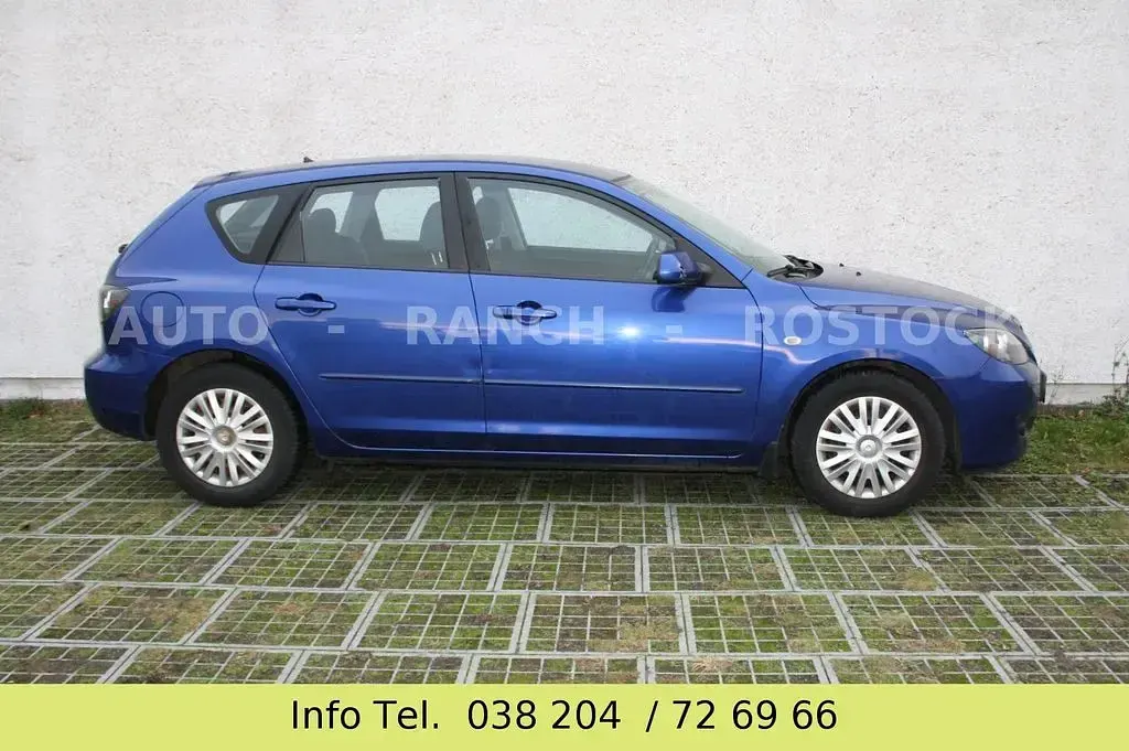 Gebraucht Mazda 3 Active 105 PS (77 kW) 2007 Blau Limousine