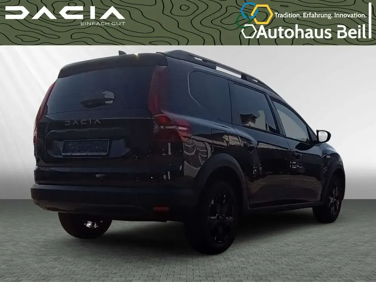 Neu Dacia Jogger Extreme 91 PS (66 kW) 2025 Perlmuttschwarz metallic Van / Kleinbus