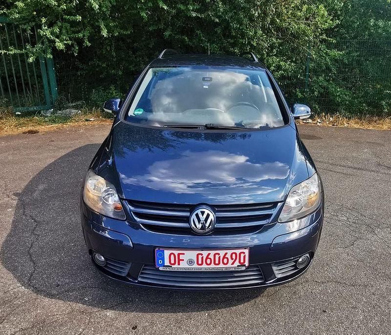 Gebraucht VW Golf Plus Cross 122 PS (89 kW) 2009 Blau Van / Kleinbus