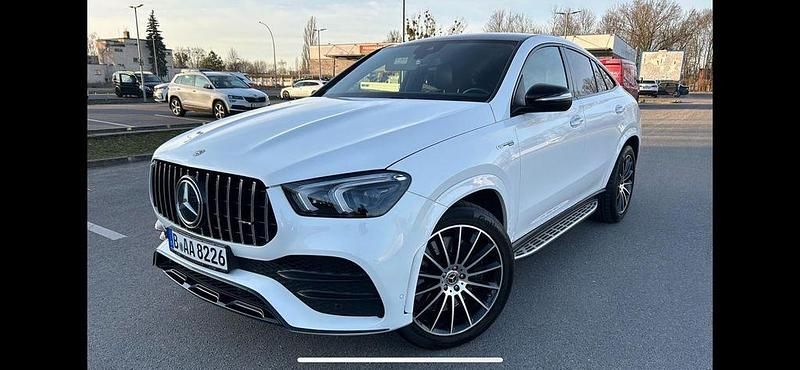 Weiß Gebraucht 2021 Mercedes GLE350 AMG Coupé | 61.000 € (Guter Preis) - Bild 1/4