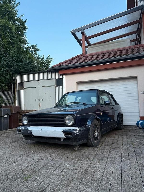 Blau Gebraucht 1992 VW Golf Cabriolet Cabrio | 2.800 € - Bild 1/4