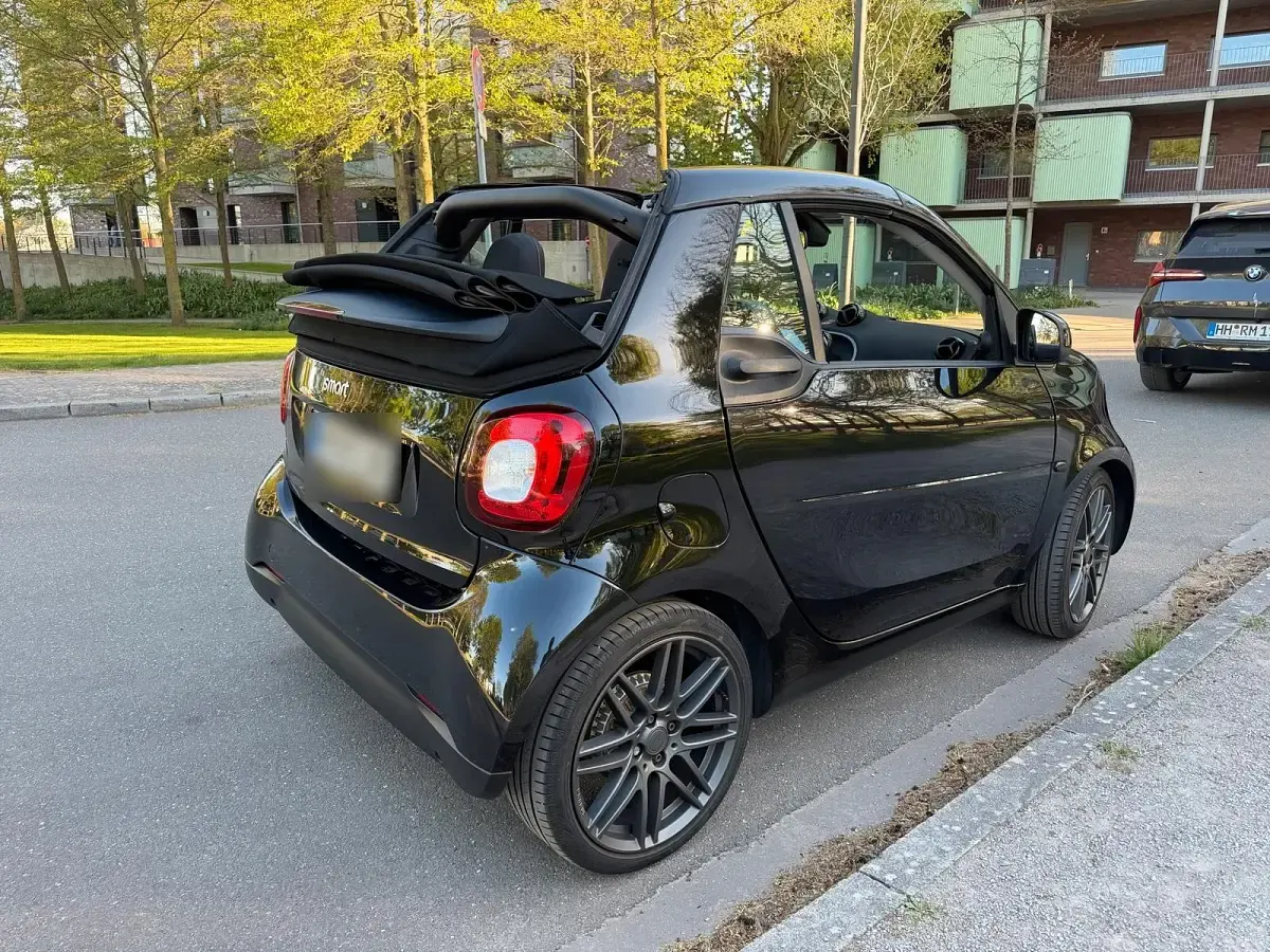 Occasion Smart ForTwo Cabrio Brabus 90 ch (66 kW) 2016 Noir Cabriolet