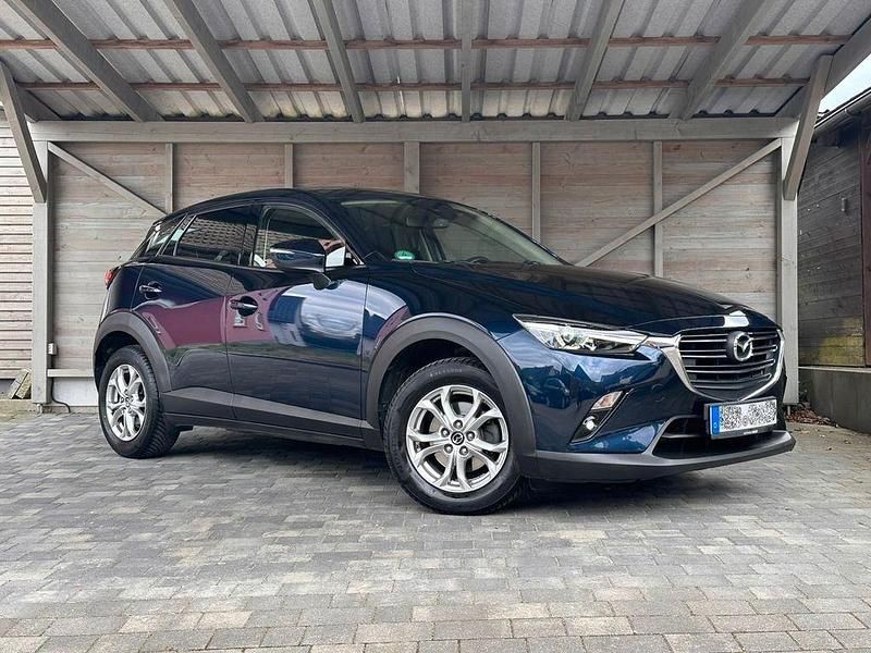 Gebraucht Mazda CX-3 Exclusive-Line 121 PS (88 kW) 2019 Blau SUV