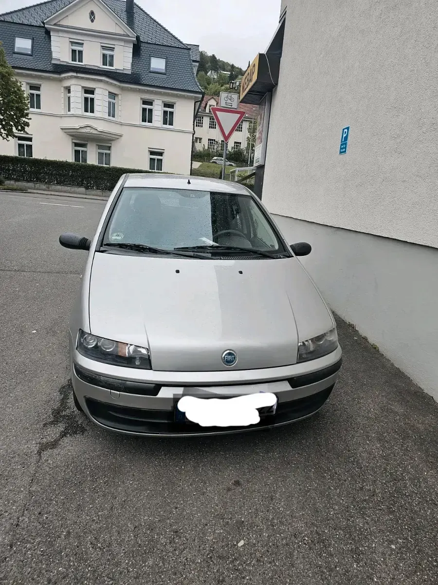 Gebraucht Fiat Punto 60 PS (44 kW) 2002 Silber Kleinwagen