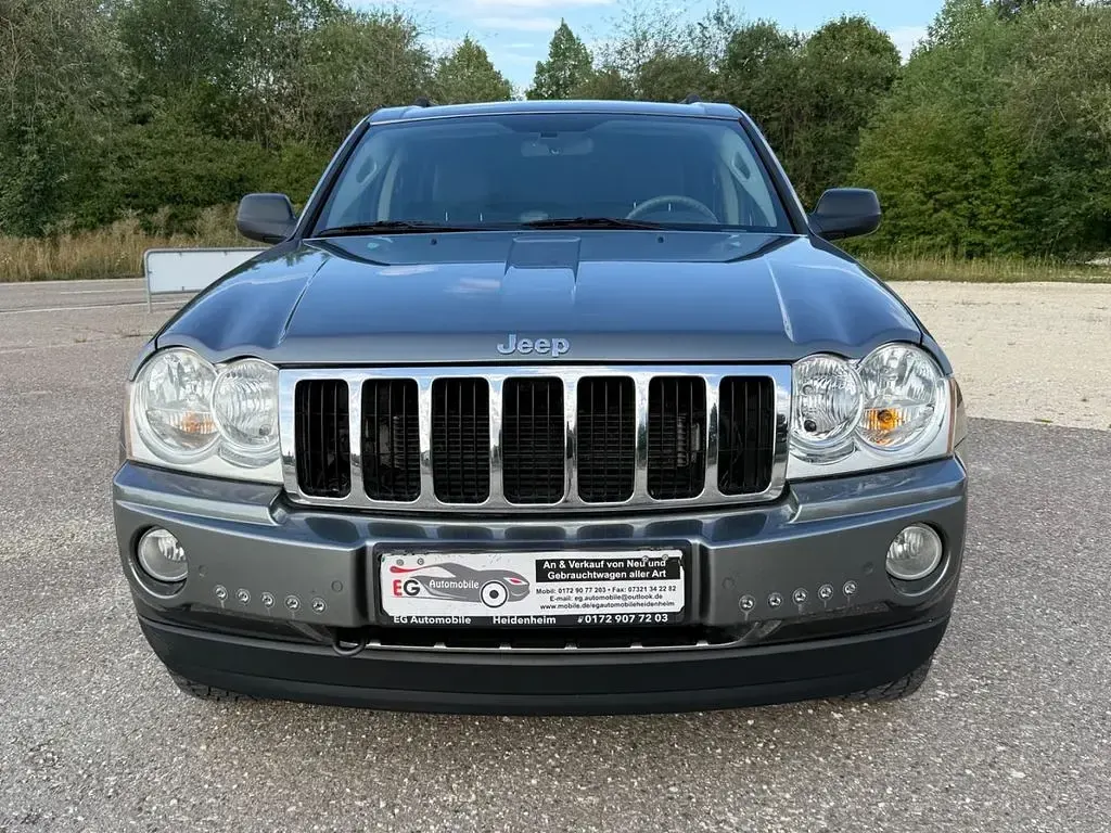 Gebraucht Jeep Grand Cherokee Limited 218 PS (160 kW) 2008 Grau SUV