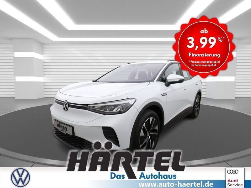 Gletscherweiss (white), metallic Gebraucht 2022 VW ID.4 Pro Performance SUV | 26.900 € (Fairer Preis) - Bild 1/4