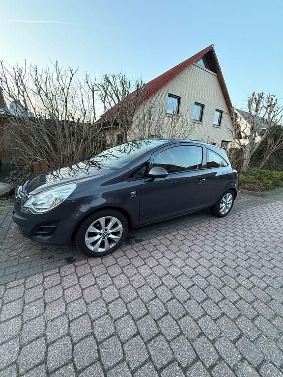 Gebraucht Opel Corsa Active 69 PS (50 kW) 2013 Grau Kleinwagen