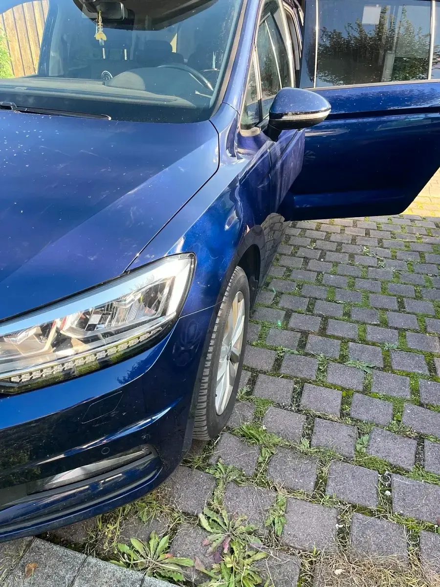 Gebraucht VW Touran 150 PS (110 kW) 2016 Blau Van / Kleinbus