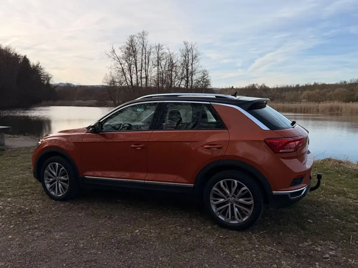 Gebraucht VW T-Roc Style 150 PS (110 kW) 2019 Orange SUV