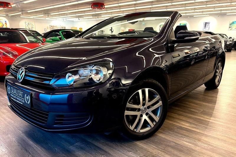 Sonder lack Gebraucht 2012 VW Golf Cabriolet Cabrio | 11.850 € (Teuer) - Bild 1/4