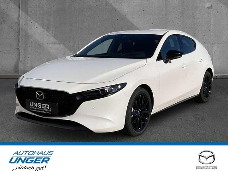 Snowflake white pearl Neu 2025 Mazda 3 Homura-Line Limousine | 24.990 € - Bild 1/4