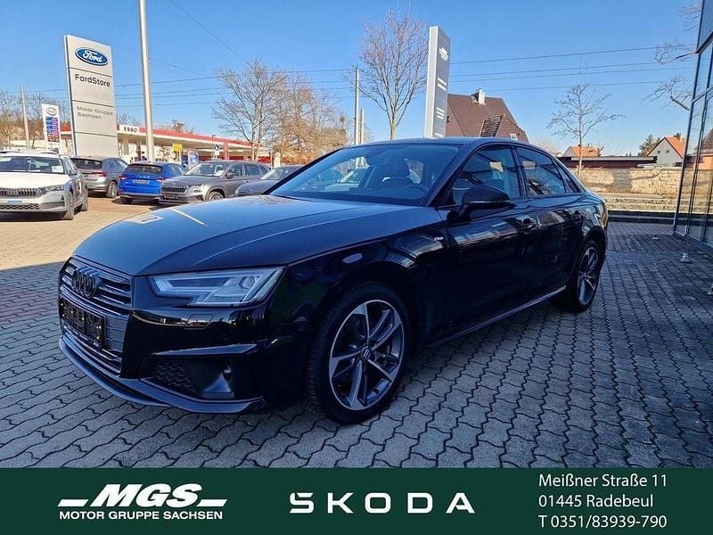 Gebraucht Audi A4 S-Line 150 PS (110 kW) 2019 Mythosschwarz metallic Limousine
