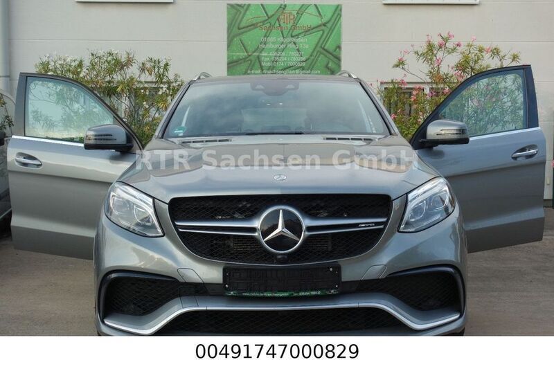 Silber Gebraucht 2017 Mercedes GLE63 AMG AMG SUV | 39.900 € (Superpreis) - Bild 1/4