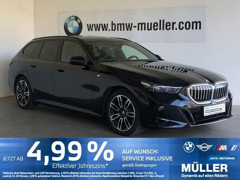 Schwarz Gebraucht 2024 BMW 520 M Sport Limousine | 53.230 € (Superpreis) - Bild 1/4