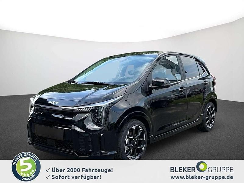 Auroraschwarz metall Neu 2025 Kia Picanto GT-Line Kleinwagen | 20.890 € (Fairer Preis) - Bild 1/4
