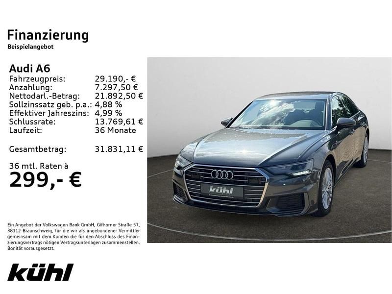 Gebraucht Audi A6 S-Line 299 PS (219 kW) 2022 Daytonagrau perleffekt Limousine