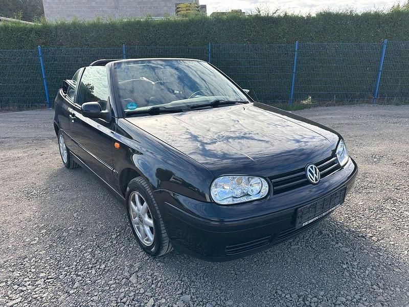 Schwarz Gebraucht 1999 VW Golf Cabriolet Karmann Cabrio | 1.450 € (Guter Preis) - Bild 1/4