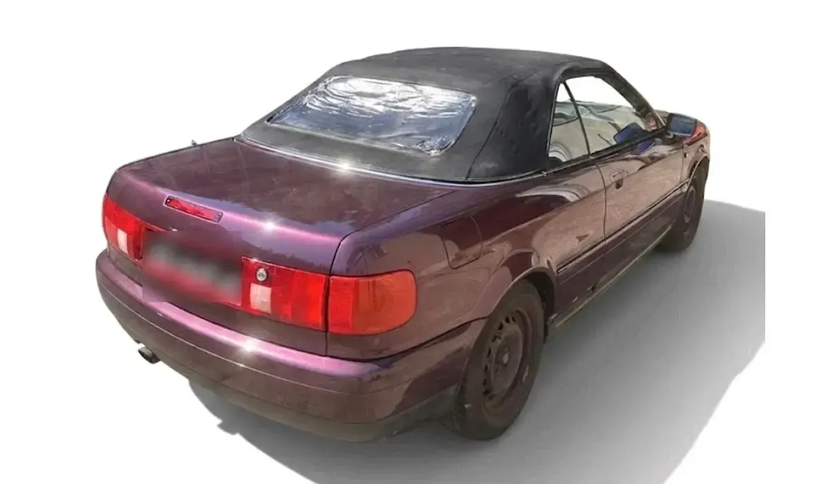 Gebraucht Audi 80 125 PS (91 kW) 1999 Rot Cabrio