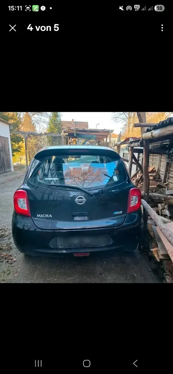 Gebraucht Nissan Micra 98 PS (72 kW) 2014 Schwarz Kleinwagen