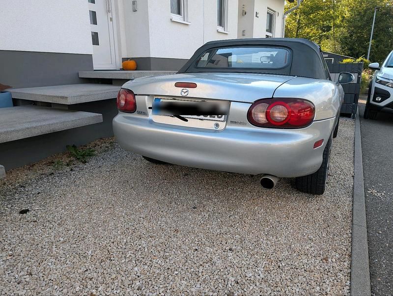 Gebraucht Mazda MX5 110 PS (80 kW) 2002 Silber Cabrio