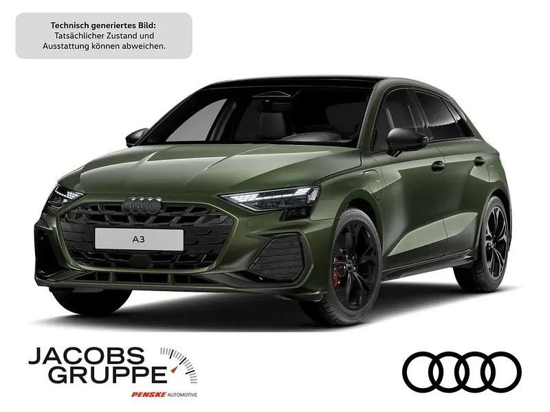Grün Neu 2025 Audi A3 Sportback e-tron S-Line Kleinwagen | 46.959 € - Bild 1/4