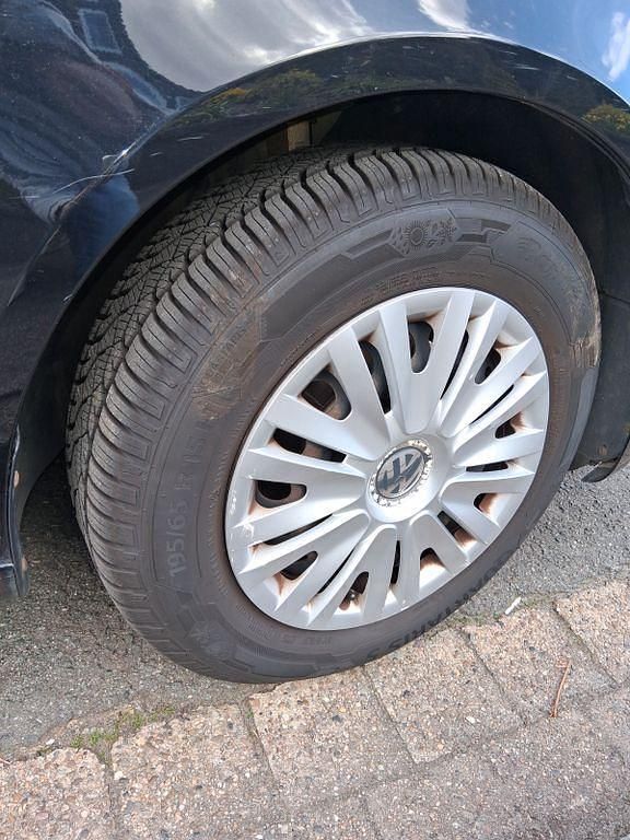 Gebraucht VW Golf Plus Cross 102 PS (75 kW) 2009 Schwarz Van / Kleinbus