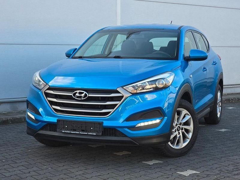 Gebraucht Hyundai Tucson 177 PS (130 kW) 2017 Blau SUV