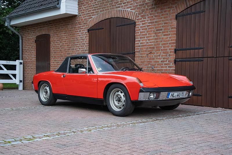 Rot Gebraucht 1970 Porsche 914 Cabrio | 73.000 € - Bild 1/4