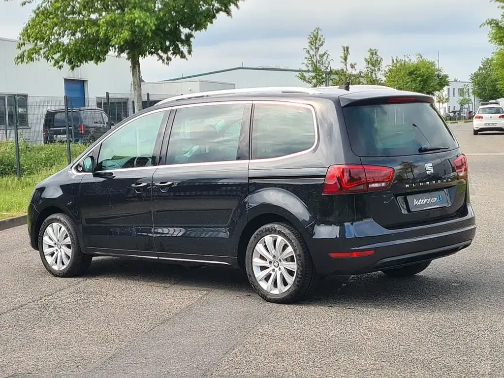 Gebraucht Seat Alhambra Style 150 PS (110 kW) 2016 Schwarz Van / Kleinbus