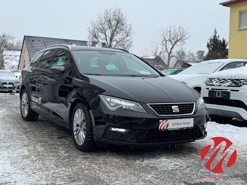 Gebraucht Seat Leon ST Style Plus 110 PS (80 kW) 2018 Mitternachtsschwarz Kombi
